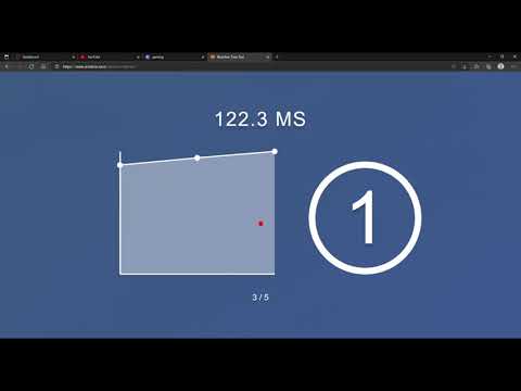 116ms arealme.com reaction time test