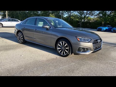 2022 Audi A4 West Palm Beach, Jupiter, Palm Beach Gardens, Wellington, Boyton Beach NN001501