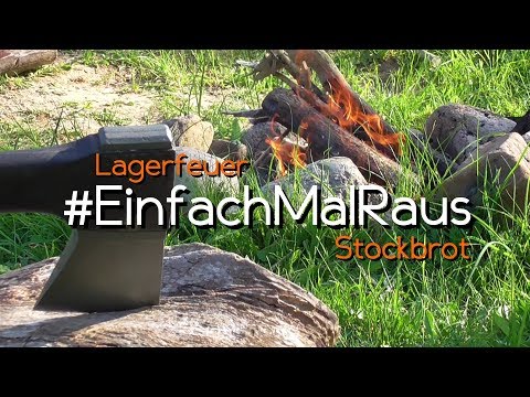 #EinfachMalRaus #2 | Stockbrot am Lagerfeuer