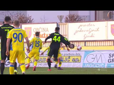 24. krog: Domžale  - Olimpija 1:0; Prva liga Telekom Slovenije 2016/17