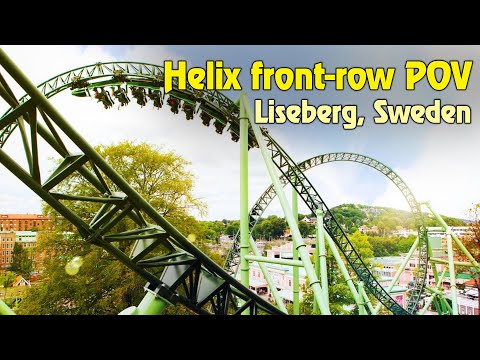 Helix Front-Row POV at Liseberg, Sweden
