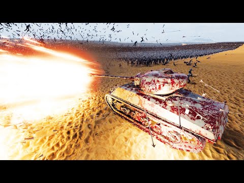 1 TANK FULL AUTO VS 1,000,000 ARCHERS - UEBS 2 - Ultimate Epic Battle Simulator 2