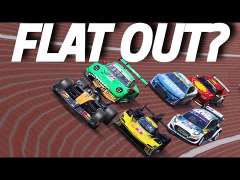 Which Race Cars Can Take AVUS's Banked Corner FLAT OUT?