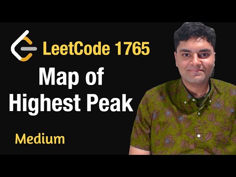 Karte des höchsten Gipfels - Leetcode 1765 - Python