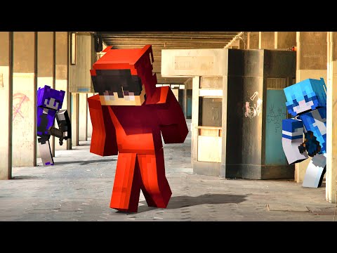 NoZenCraft - CRAZY FAN GIRL Came to Cash and Nico and Zoey and Shady and Mia in Minecraft