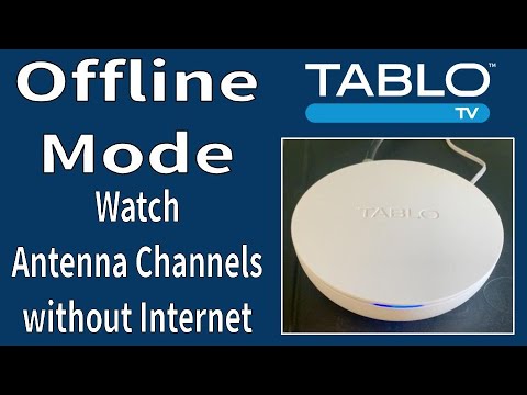 Tablo 4th Gen DVR now has Offline Mode- watch your local TV Antenna Channels without internet