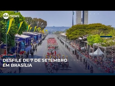 Veja como foi o desfile de 7 de setembro em Brasília