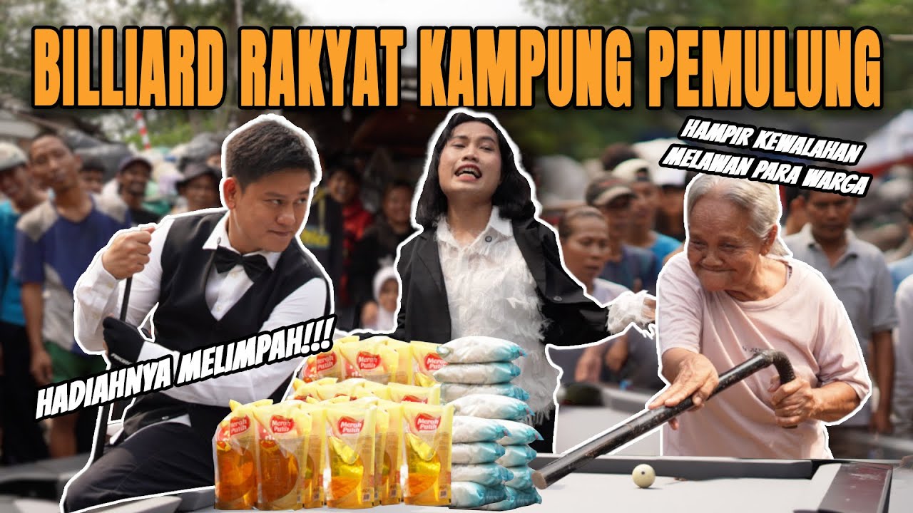SEKAMPUNG MAIN SEMUA! NYOBAIN BILIAR PULUHAN JUTA