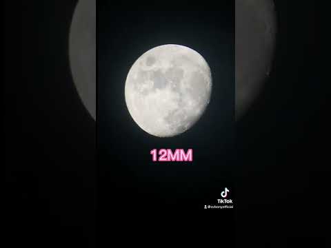 Watch Moon With different eyepieces. #telescope #shorts #astronomy #astrophotography