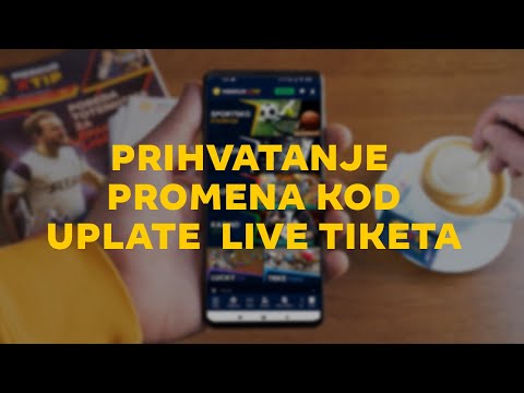 MerkurXtip - Prihvatanje promena kod uplate live tiketa