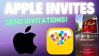 Apple Invites app - Quick Start Guide
