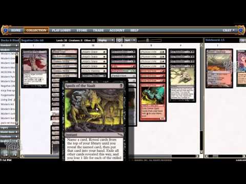 Channel TWoo  - Modern Negative Life Gain Combo (Deck Tech)