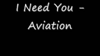 I Need You Aviation