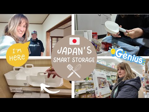 Genius Small Kitchen Storage Hacks from Japan!