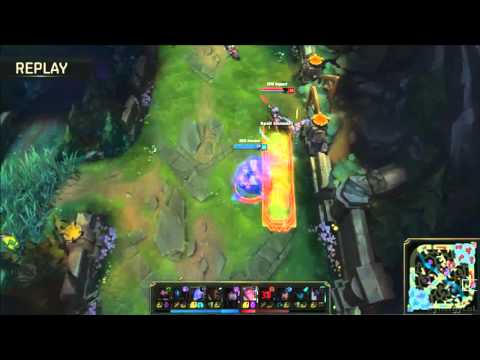 RF Legendary makes a Dyrus mistake - League of Legends