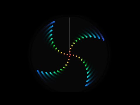 Satisfying Bouncingball Simulation Creativecoding