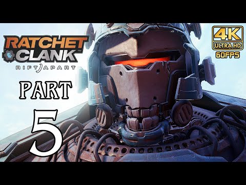 Ratchet and Clank: Rift Apart Walkthrough PART 5 (PS5) @ 4K 60ᶠᵖˢ