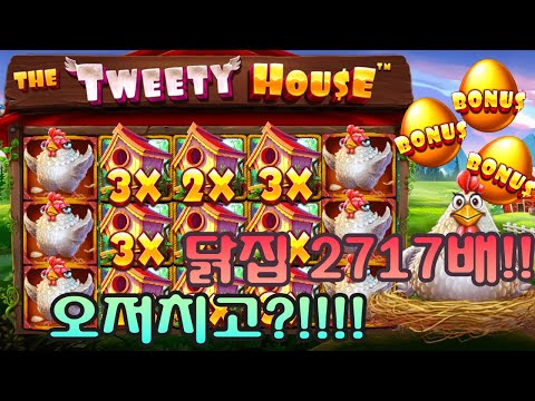 슬롯잭팟 트위티하우스 2717배 오저치고!!