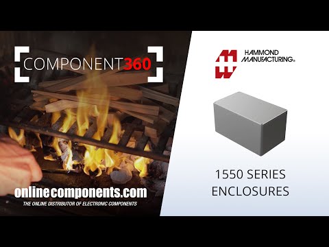 Component 360: Hammond Manufacturing 1550 Series Enclosures