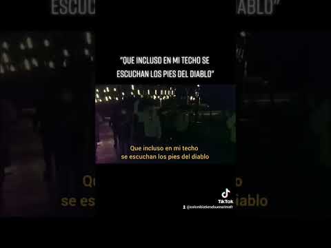 "Que incluso en mi techo se escuchan los pies del diablo" Creditos a Grenyan