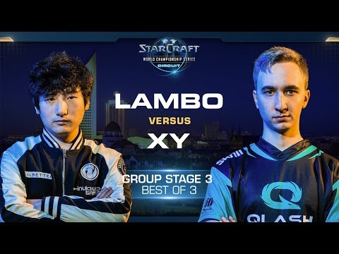 XY vs Lambo TvZ - Group H Stage 3 - WCS Leipzig 2018 - StarCraft II