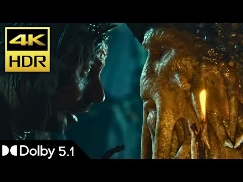 4K HDR | Davy Jones's First Appearance (Pirates of the Caribbean: Dead Man's Chest) | Dolby 5.1
