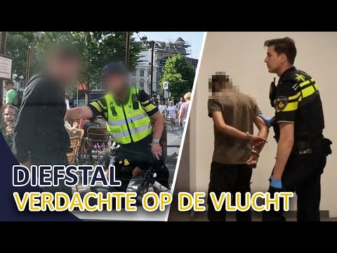 Politie | Verdachte op de vlucht | Meerdere aanhoudingen | Jeugdagent Roel.