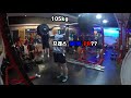 36살 현장직 아재 오버헤드 프레스105kg PR??