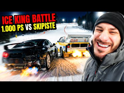 VERRÜCKTESTE RENNEN DER WELT - 1000PS Ballern die Skipiste hoch - Ice King Battle 2026