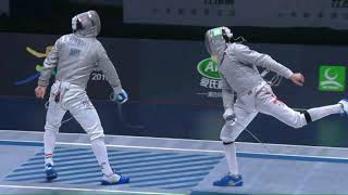 fleche attack in sabre