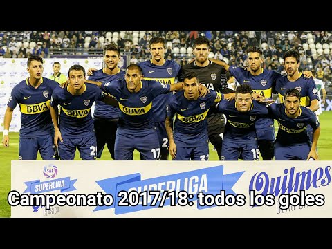 Todos los goles de Boca campeón del Campeonato de Primera División 2017/18