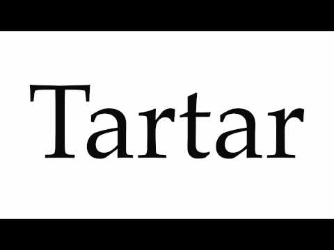 How to Pronounce Tartar