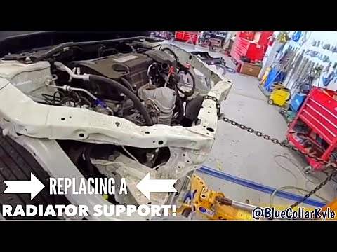 Replacing A Radiator Support