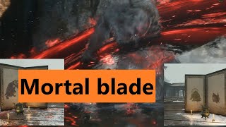 How to Get Mortal Blade Sekiro Shadows die Twice (Folding Screen Monkey)