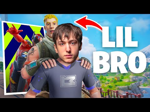 I HIRED A PRO TO CARRY LIL BRO..