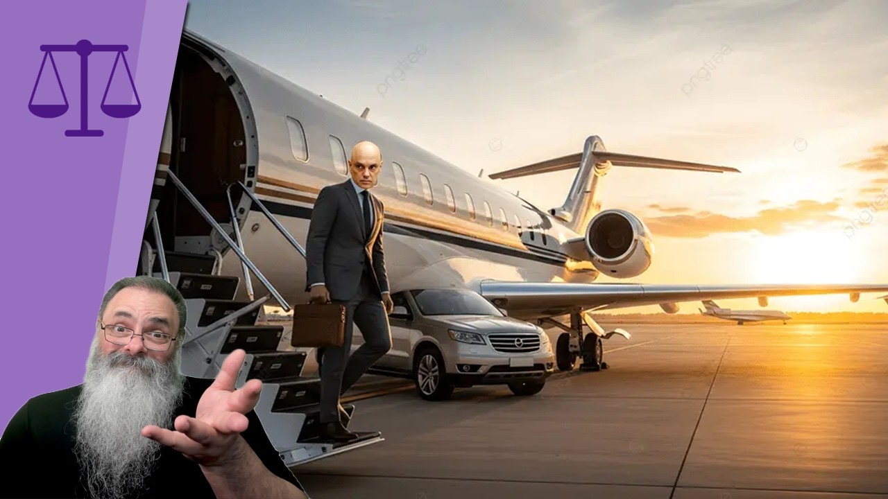 ALEXANDRE de MORAES voou em AVIÕES de VORCARO e EXPLICAÇÃO de VIVIANI BARCI só PIORA a SITUAÇÃO