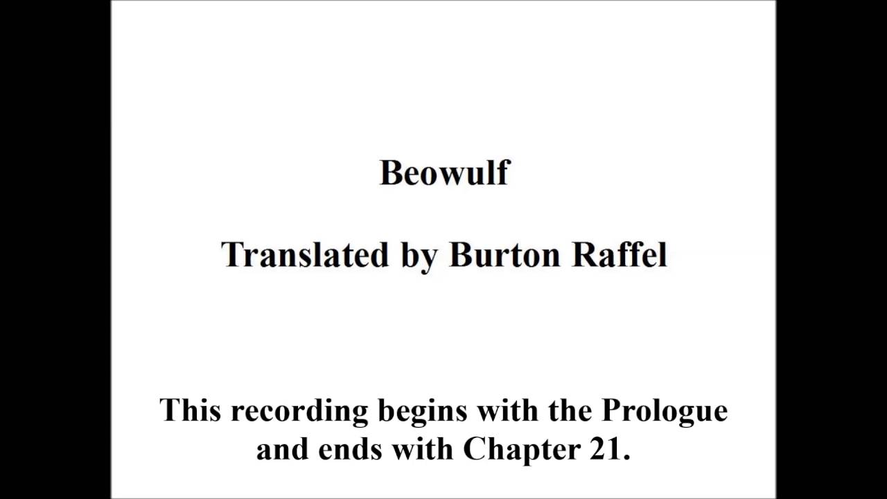 Beowulf Audiobook translated by Burton Raffel
