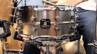 Video thumbnail for Gretsch Steve Ferrone Signature Snare 6.5x14 - The Drum Shop North Shore by Nate Morrison Drums