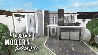How To Build A Modern Luxury House In Bloxburg मफत - roblox bloxburg roleplay family house 97k