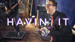 The keyboardist plays with his knee?😂（00:11:53 - 00:03:15） - Paul Gilbert & Martin Miller Session Band - Havin' It (Live in Studio)