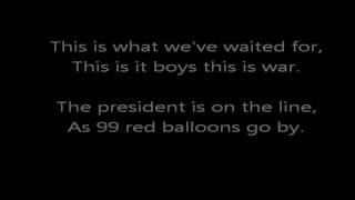 Goldfinger- 99 Red Balloons (lyrics)
