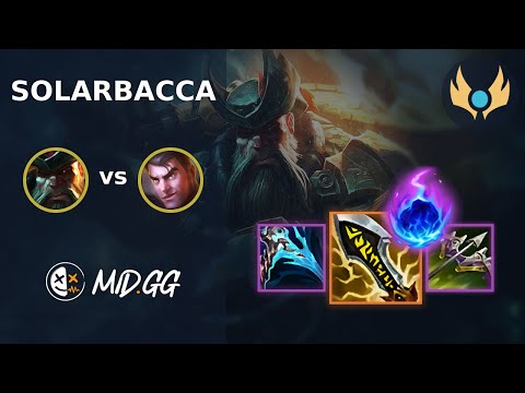 MID.GG: [ solarbacca ] Gangplank TOP vs Jayce | NA CHALLENGER | LOL Season 2025