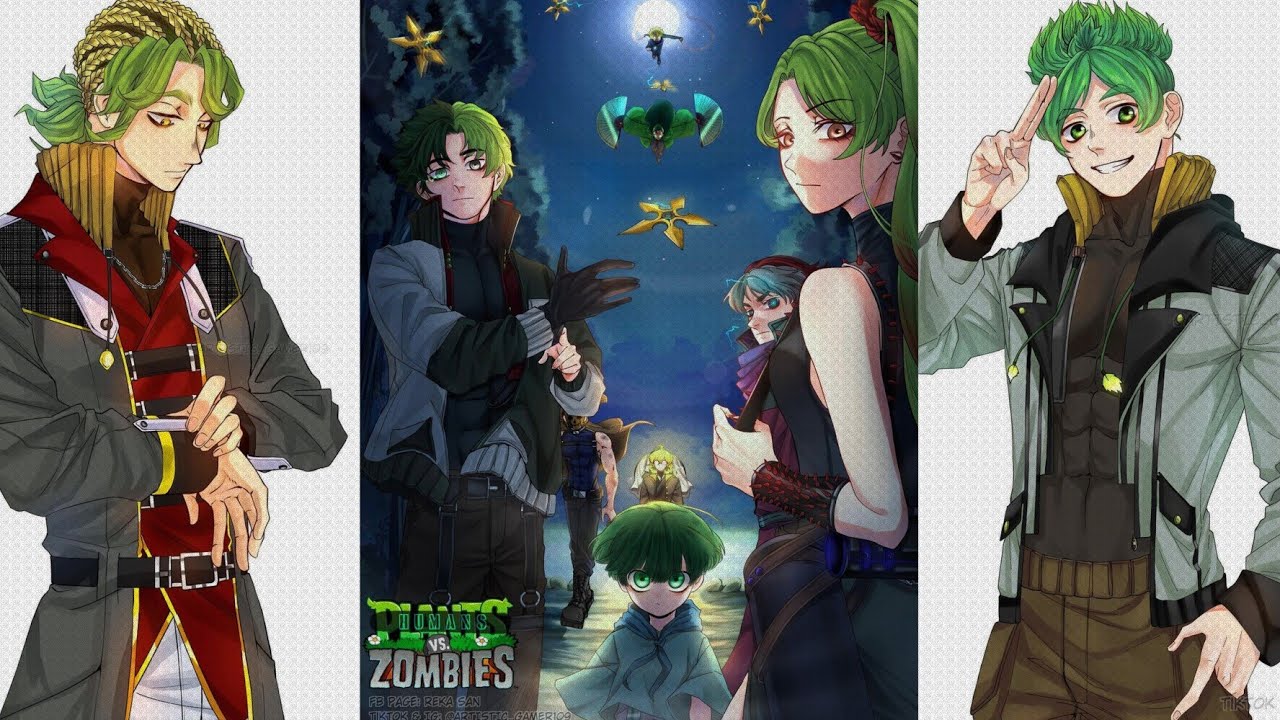 ||Kumpulan Plants vs zombie versi anime||Jedag jedug Alight motion|Part : 2|Terbaru 2022🧟💚