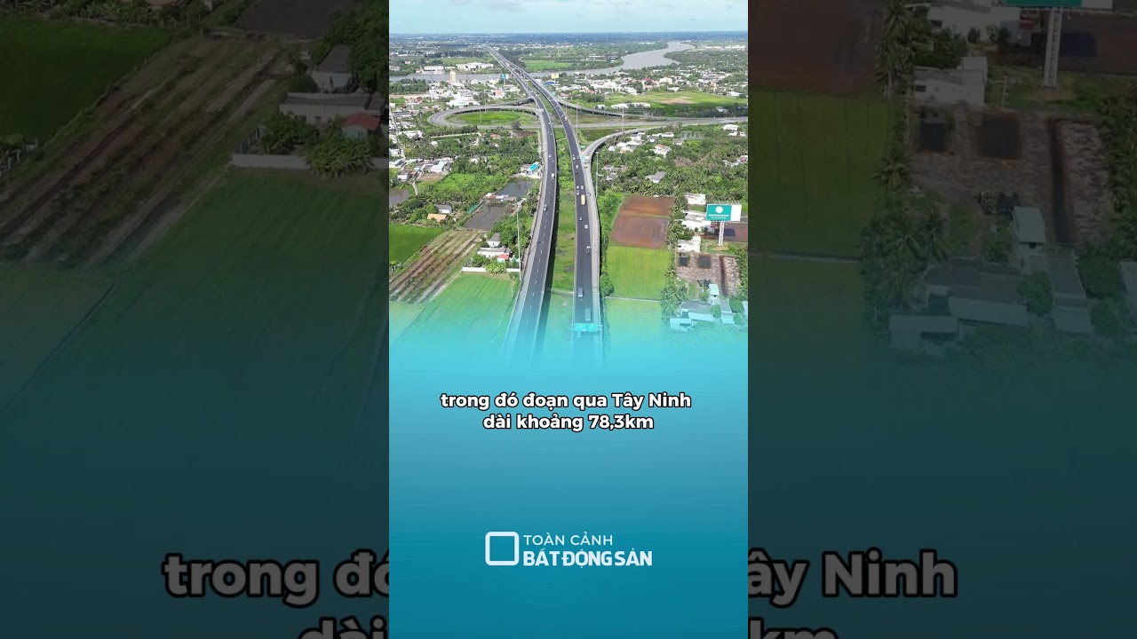 Tây Ninh khởi động dự án thành phần đường Vành đai 4 TP.HCM  #batdongsan #tintucbds