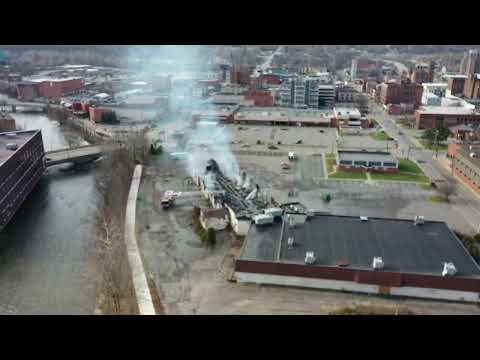 Days Inn Alexanders Hotel Fire Aftermath New Castle, PA