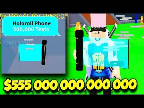I BECAME A HACKER IN TEXTING SIMULATOR AND GOT THE $555,000,000,000 OP PHONE! (Roblox)