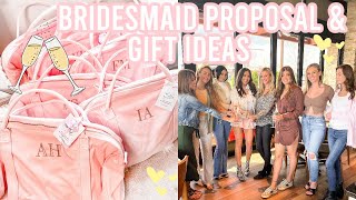 💍 WEDDING SERIES EP 3: BRIDESMAID PROPOSAL LUNCH AND GIFT IDEAS
