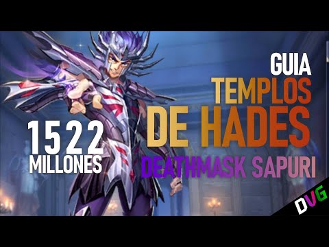 GUÍA DE TEMPLOS DE HADES CÁNCER SAPURI 1522 MILLONES DE DAÑO | GUÍAS ENERO 2024 DIFICULTAD DIFÍCIL