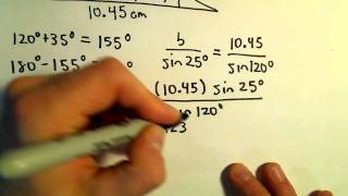 The Law of Sines, Example 2