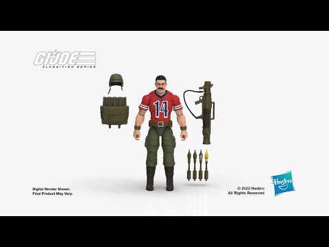 G.I. Joe Classified Series David L. "Bazooka" Katzenbogen Action Figure 62 Collectible Toy, Accessories, Custom Package Art thumbnail